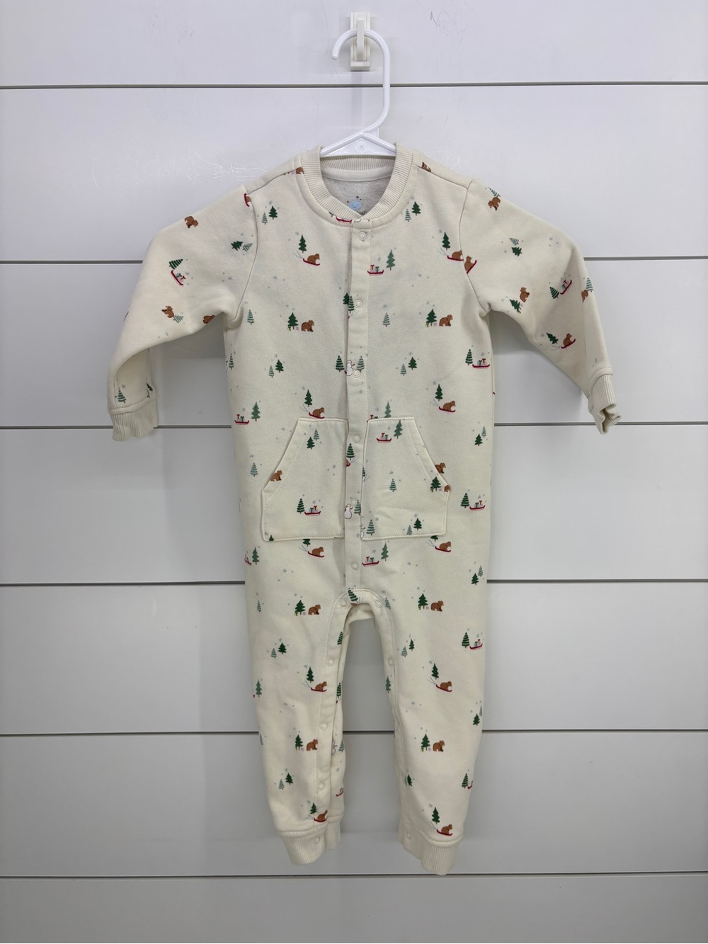 cloud island Cream Forest Animal Print